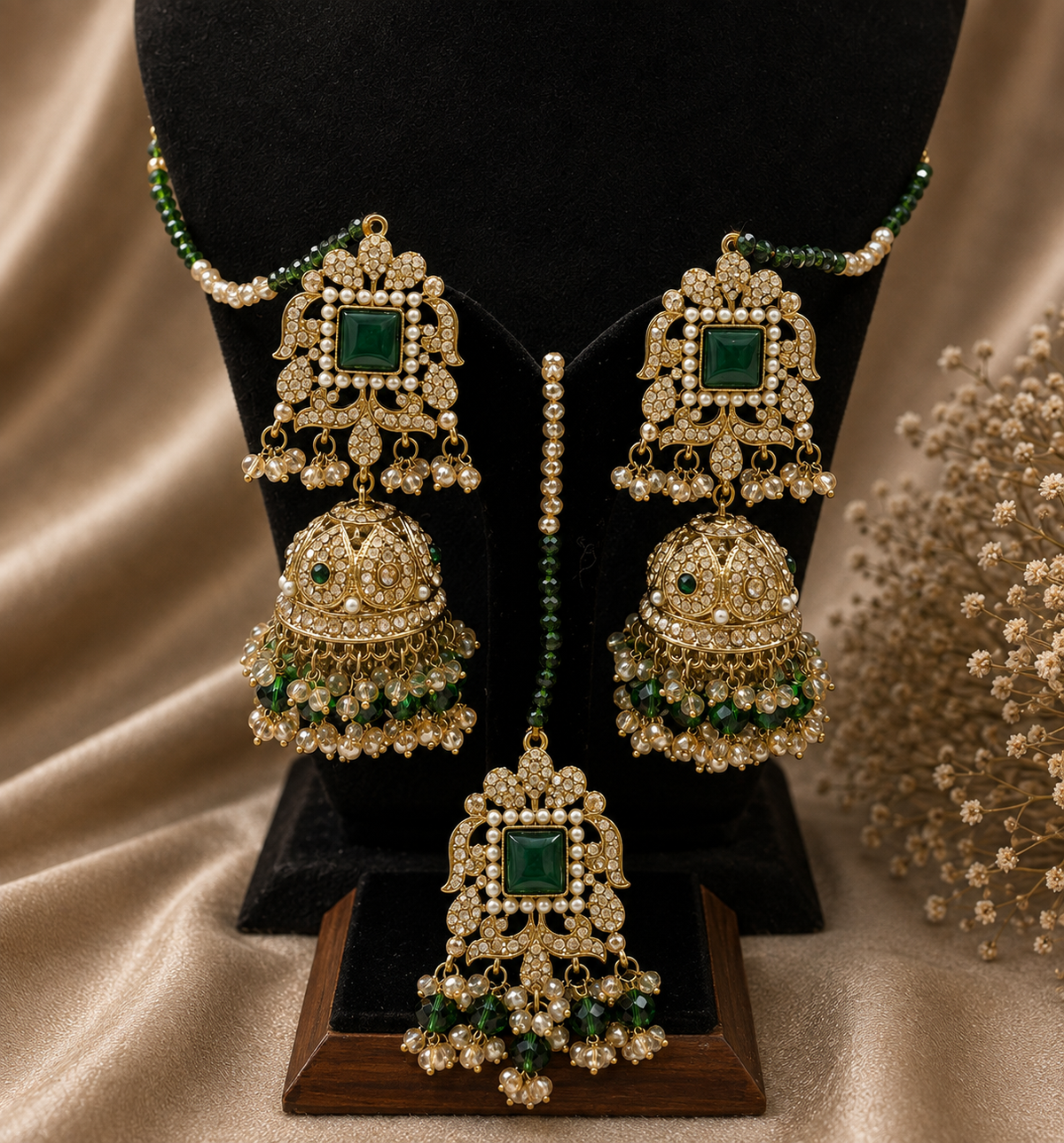 Noor Drop Jhumka