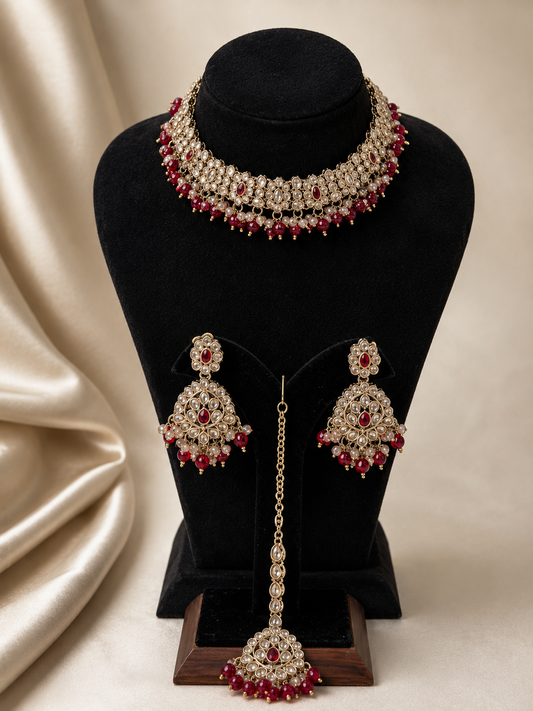 Mehvar Necklace Set