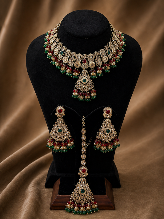 Leher Necklace Set
