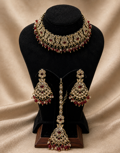 Gulab Necklace Set