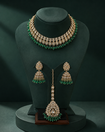 Delicate Emerald Touch Set