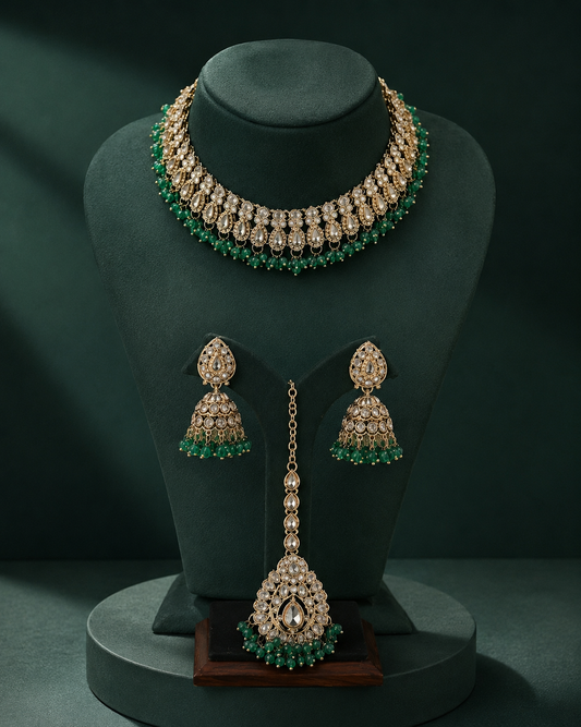 Delicate Emerald Touch Set