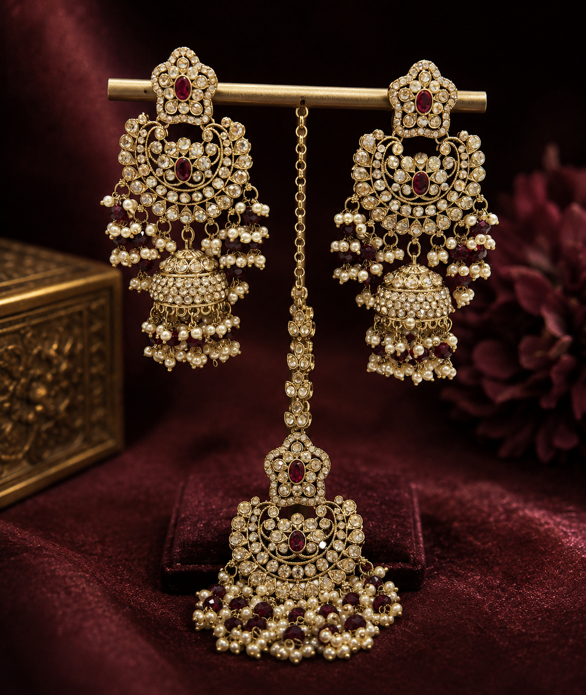 Chand Tara Mini Bridal Set